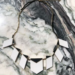 House of Harlow white Aztec necklace